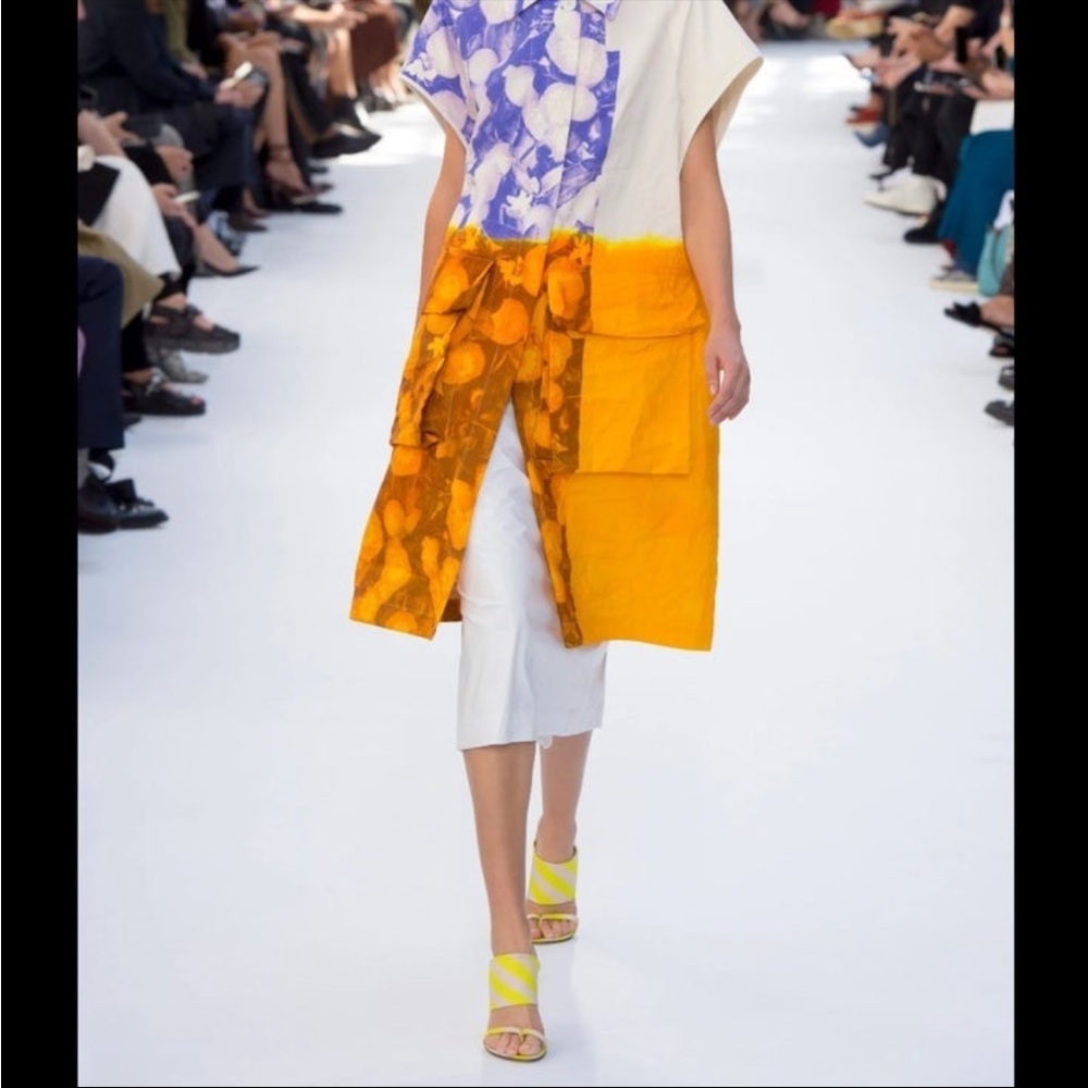 Dries Van Noten Satin Striped Heels
As seen on the Runway